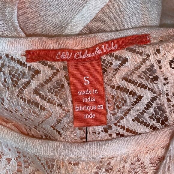 Chelsea & Violet boho tie dye top NWT - Picture 7 of 7